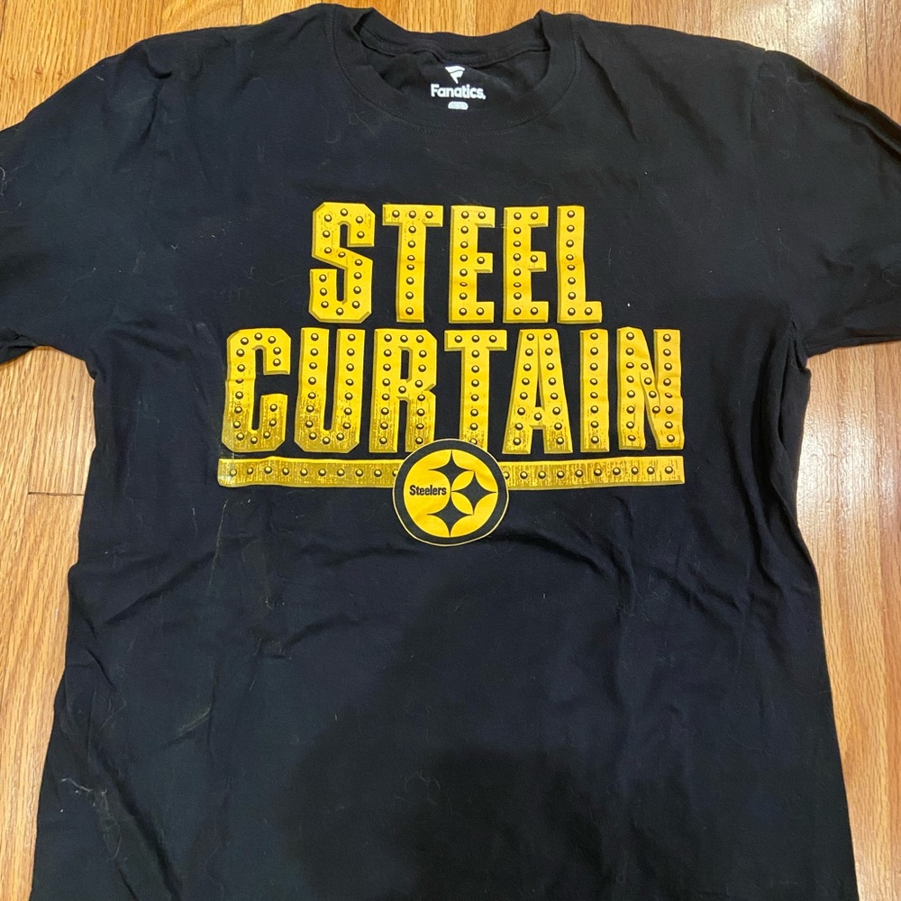 Pittsburgh Steelers NFL T shirt men’s Large